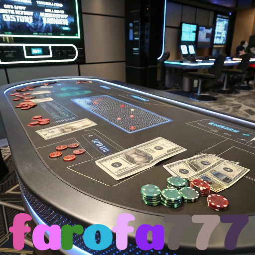 farofa777:Aposte no futebol, jogue poker e conquiste vitórias épicas!